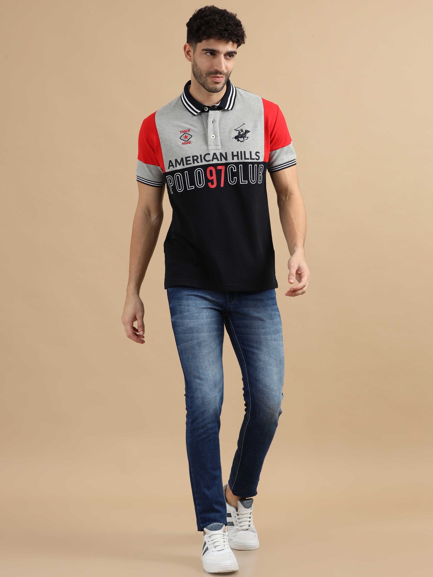 Men Black Polo Tshirts