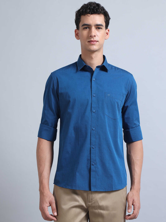 The Mid Blue Classic Shirt